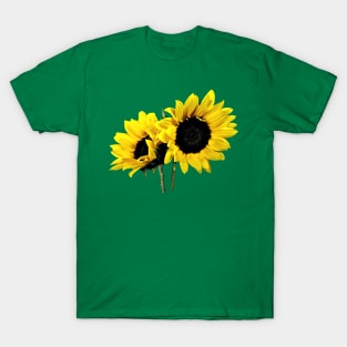 Two Small Sunflowers T-Shirt